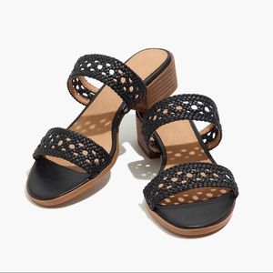 Madewell Marianna Basketweave Slide Sandal